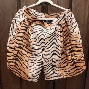 Dressed in LALA Tiger Print Shorts